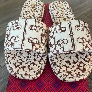 Double T Sport Slides tory burch